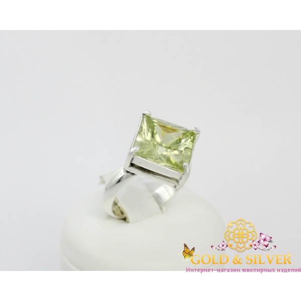 Жіноча каблучка срібна "Літній лід" 1077к , Gold & Silver Gold & Silver, Украина